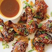 Honey Sesame Grilled Chicken Wings